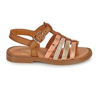 Sandales plates filles GBB BANGKOK+ Marron 30