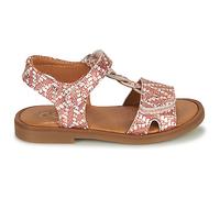 GBB Sandales plates FARENA in Rouge 31