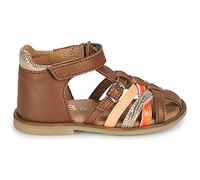 Sandales plates filles GBB KLOE Marron 26