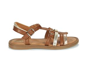 Sandales plates filles GBB OLALA Marron 26