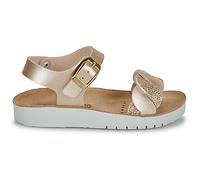 Sandales plates filles Geox J SANDAL COSTAREI GI Doré 34