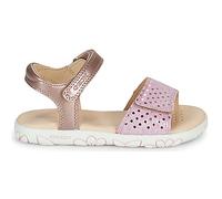 Sandales plates filles Geox J SANDAL HAITI GIRL Rose 28