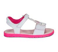 Sandales plates filles Geox J SANDAL JOYFOOT GIR Blanc 34