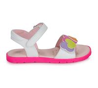 Sandales plates filles Geox J SANDAL JOYFOOT GIR Blanc 34