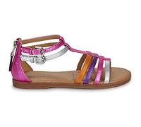 Sandales plates filles Geox J SANDAL KARLY GIRL Multicolore 33