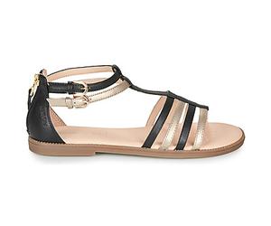 Sandales plates filles Geox SANDAL KARLY GIRL Noir 38