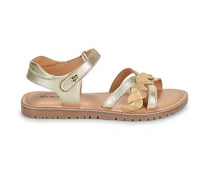 Sandales plates filles Kickers BETTYS Doré 31