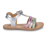 Sandales plates filles Kickers DIAMANTO Argenté 28