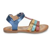 Sandales plates filles Kickers DIAMANTO Bleu 33