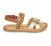 Sandales plates filles Kickers DYACROSS Doré 26