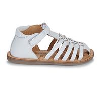 Sandales plates filles Kickers KICK DILOLA Blanc 27