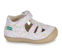 Sandales plates filles Kickers KICK SUSHYK LT Blanc 22