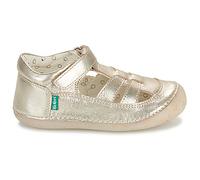 Sandales plates filles Kickers SUSHY Doré 27