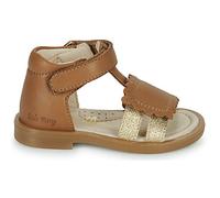 Sandales plates filles Little Mary CIDONIE Marron 20