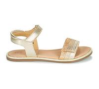 Sandales plates filles Mod'8 PAGANISA Doré 32