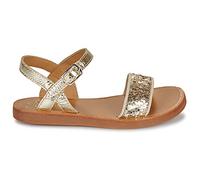 Sandales plates filles Pom d'Api PLAGETTE BUCKLE TAO Doré 29