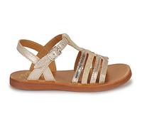 Sandales plates filles Pom d'Api PLAGETTE NEW SALOME Doré 29