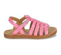 Sandales plates filles Pom d'Api PLAGETTE STRAP Rose 25
