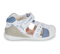 Sandales plates garcons Biomecanics BIOGATEO CASUAL Blanc 20