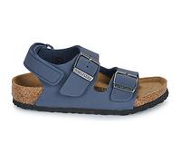 Sandales et nu-pieds Birkenstock Milano AS Kids Birko-Flor Birkibuc - Nar pour Enfant 34 Bleu