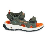 Sandales plates garcons Kangaroos K-AS TURE Kaki 29