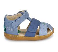 Kickers BAZAR,SANDALE BEBE BLEU TRICOLORE, 21 EU