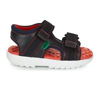 Kickers Sandales plates KICKSTER SANDAL LTHR IM NVY in Bleu 29