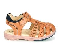 Sandales plates garcons Kickers PLATINIUM Marron 27