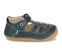 Sandales plates garcons Kickers SUSHY Marine 26