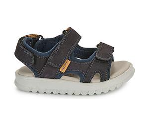 Sandales plates garcons Shoo Pom ROLLY BOY SCRATCH Marine 34