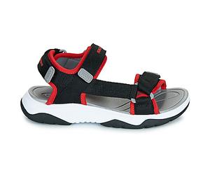 Sandales plates garcons Skechers TREAD SEEKER Noir 32
