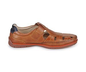Sandales plates hommes Pikolinos MARBELLA Marron 45