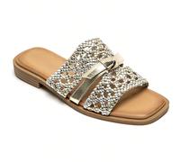 Sandales pour couples robes de mariée avec un nouvel amour et voiture plage élégante plage creuse en plein air été Ajoutez et touchez, contracté et non contracté, avec ses plateaux sablonneux et son d