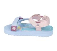 Sandales pour enfants Frozen - Taille 27 - Fabriquées en polyester - Semelle en caoutchouc EVA - Fermeture Velcro - Sandales pour enfants - Imprimé Elsa - Produit Original Fabriqué en Espagne