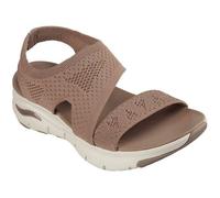 Skechers Femme Arch Fit Brightest Day Ajustement de la voûte Plantaire Le Jour Le Plus Lumineux, Mocha Knit, 40 EU