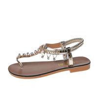 Sandales pour Femmes Cristaux de Diamant Sandales Sandales féminines Tongs féminins Fringe Cool Beach Shoes5