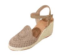 Sandales Pour Femmes Été Sans Lat Appartements Été Bout Ouvert Bas Cfortable Plage Chaussures Déctractées Sandales Plateforme Sandale Femme Avec Boucle Réglable Cfortables Pour Mais Piscine Plage