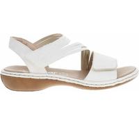 Sandales pour femmes Rieker 65964-80 weiss 40
