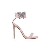 Sandales pour Femmes Verbe Talon Bow Chaussures Sandales Talons Hauts Sandales Party Robe Chaussures Boucles Pumps7