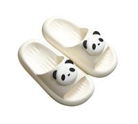 Sandales pour Garçons Filles Claquettes Enfant Garcon Et Fille Plage Chaussures Chausson Sandalettes été D'été Doux Plat Maison Sandale Pantoufle Plates Kids Cloud Slides (WD-White, 35 Big Kids)