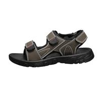 Sandales pour homme Cuir authentique Semelle antidérapante et cordon de serrage réglable Confortables Antidérapantes Respirantes Randonnée Marche Streetwear looks quotidiens
