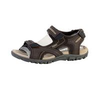 Sandales pour homme Geox - Strada - Marron et beige - Fermeture à scratch 44