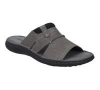 Sandales pour Hommes - JOSEF SEIBEL Vincent 07 - Gris - Cuir - Basse - Adulte - Lacets 43