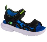 Skechers Sandales Razor Splash Aqua Buddies Noir Scratch Textile Garçon Taille 30