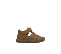 Sandales premiers pas en cuir wad wide cognac 22