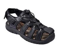 Sandales PREMIUM Scratch - OZABI - SU5413 BLACK - Homme - Scratch - Basse - Synthétique 40