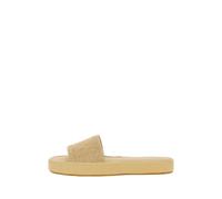 GUESS Femme Chaussons Rafia E6GZ08WQ730, beige, 35/36 EU