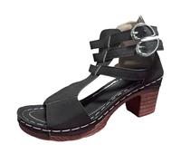 Sandales Randonnée Femme d'extérieur Confort Orthopédique Soutien Voûte Plantaire Réglables Sandales Trekking Cuir Légères Ouvertes Antidérapantes