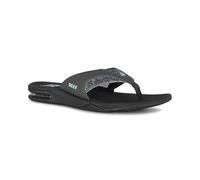 Reef Fanning Tongs pour homme, soutien de la voûte plantaire, semelle extérieure durable, résistantes à l'eau, avec décapsuleur intégré, 46 EU