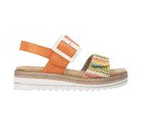 Sandales et nu-pieds Remonte D0Q62 pour Femme 37 Orange